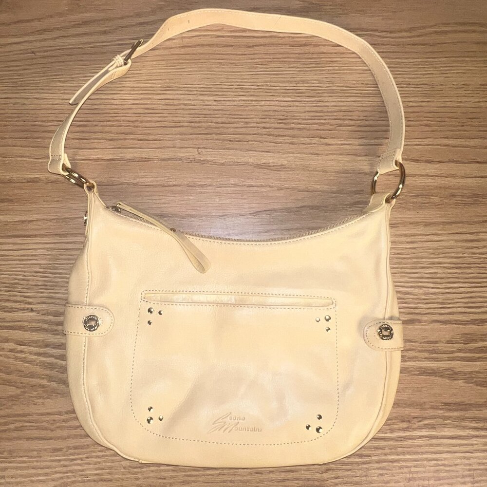Stone Mountain Leather Yellow Medium Shoulder Bag - Great‎ Condition